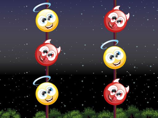 Angel and Devil - browser game screenshot
