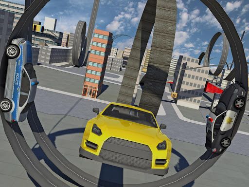 Car City Stunts - browser game screenshot
