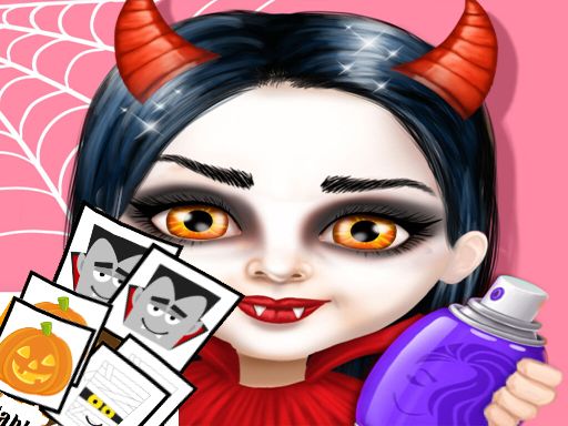 Halloween Girls - Memory Game Halloween Girls - Memory Game - browser game screenshot