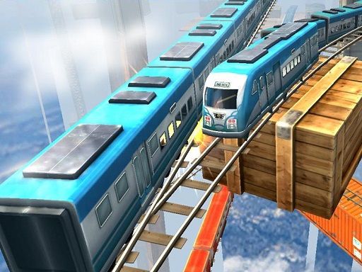 Impossible Train Game - browser game screenshot