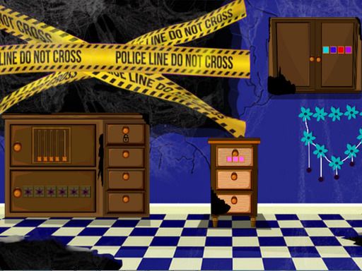 Crime Scene Escape - browser game screenshot