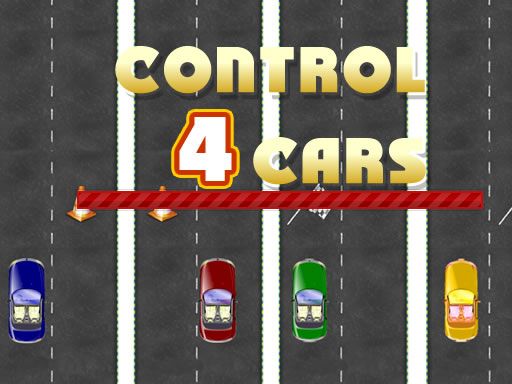 Control 4 Cars - browser game screenshot