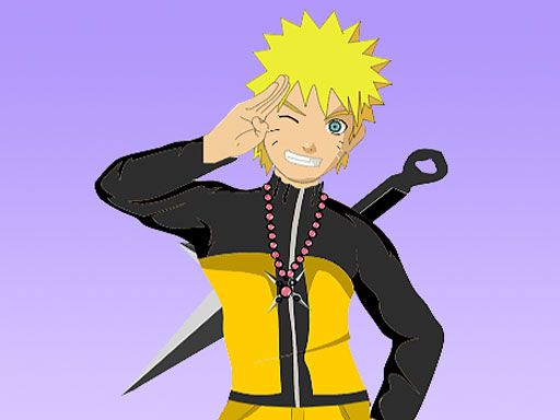 Naruto Dress up - browser game screenshot