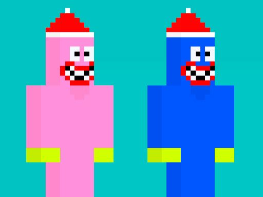 Noob Huggy Kissy - browser game screenshot