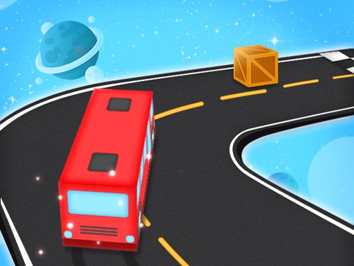 Space Bus 3D - browser game screenshot