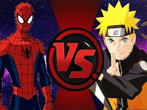 Spiderman Vs Naruto - browser game screenshot