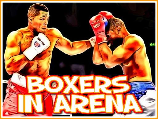 Boxers in Arena - browser game screenshot
