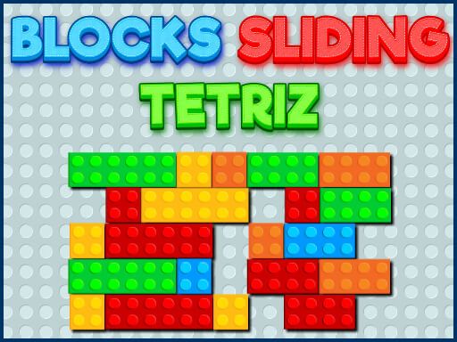 Blocks Sliding Tetriz - browser game screenshot