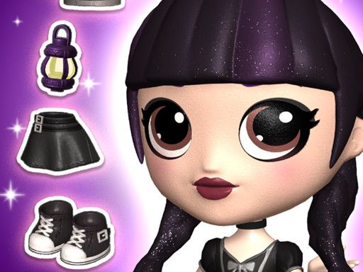 Doll Unbox Dress Up - browser game screenshot