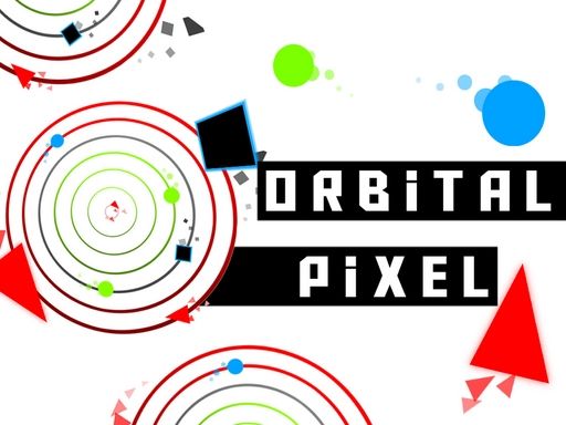 Orbital Pixel - browser game screenshot