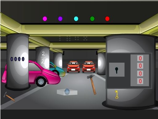 Rob The Treasure - browser game screenshot