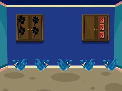Western Bluebird House Escape - browser game screenshot
