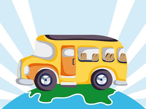 School Bus Difference - browser game screenshot