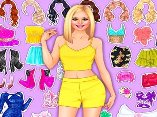 Baby Girl Dish Washing & Dress-Up - browser game screenshot