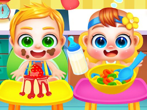 My Lovely Baby Care - browser game screenshot