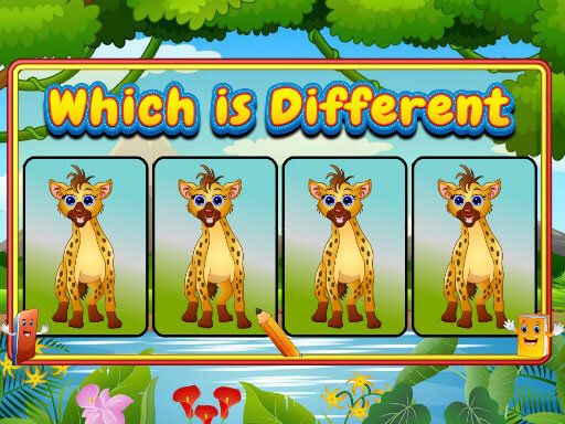 Which Is Different Animal - browser game screenshot
