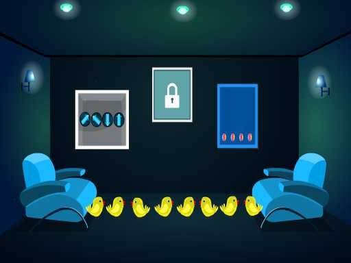Zany House Escape - browser game screenshot