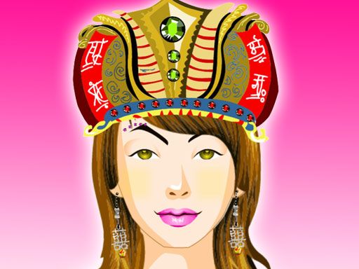 Asian Girl Makeup - browser game screenshot