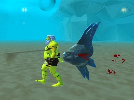 Aque Man Game Simulator - browser game screenshot