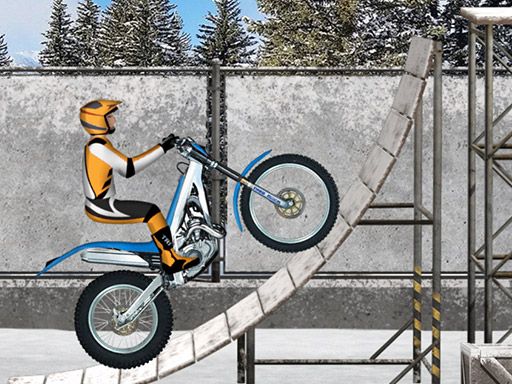 Trials Ice Ride - browser game screenshot