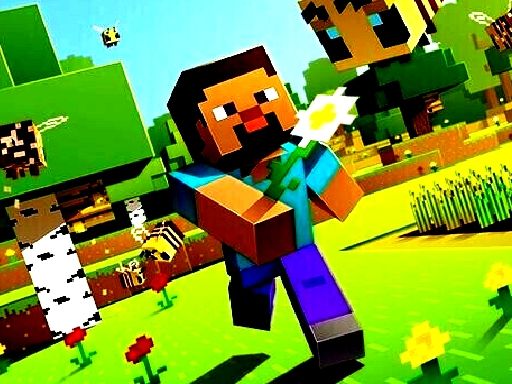 Minecraft Hidden Stars Minecraft Hidden Stars - browser game screenshot