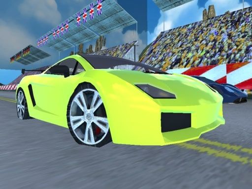 Cool Racing: Crazy Stunts - browser game screenshot