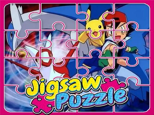 Pokemon Jigsaw Rush Pokemon Jigsaw Rush - browser game screenshot