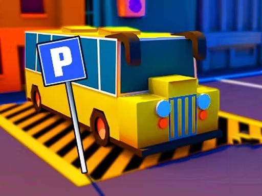 Bus Parking 3D Game - browser game screenshot
