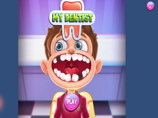 Funny Dentist - browser game screenshot