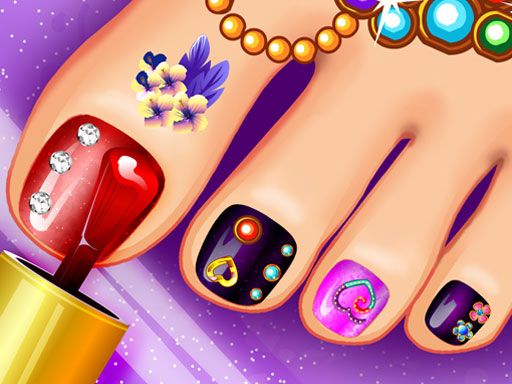 Pedicure Nail Salon - browser game screenshot