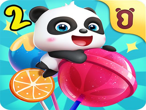 Baby Panda Run Carnival Christmas Amusement Park 2 - browser game screenshot