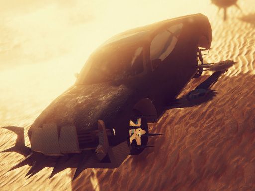 Zombie Car Driver - browser game screenshot