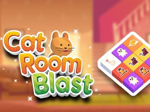 Cat RoomBlast - browser game screenshot