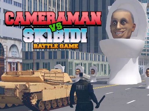 Cameraman vs Skibidi Battle Game - browser game screenshot