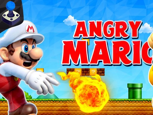 Angry Mario World - browser game screenshot