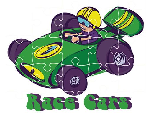 Race Cars Jigsaw - browser game screenshot