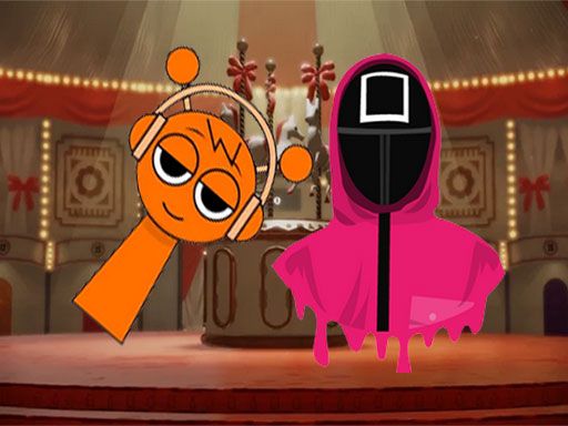 Squid Sprunki Mingle Game 2 - browser game screenshot