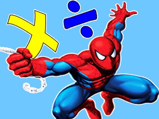 Spiderman Math Game - browser game screenshot