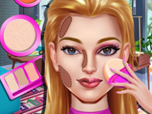Pimple Treatment Makeover Salon - Girl Game - browser game screenshot