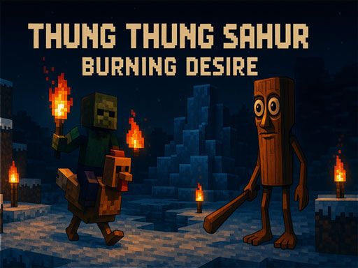 Thung Thung Sahur Burning Desire - browser game screenshot