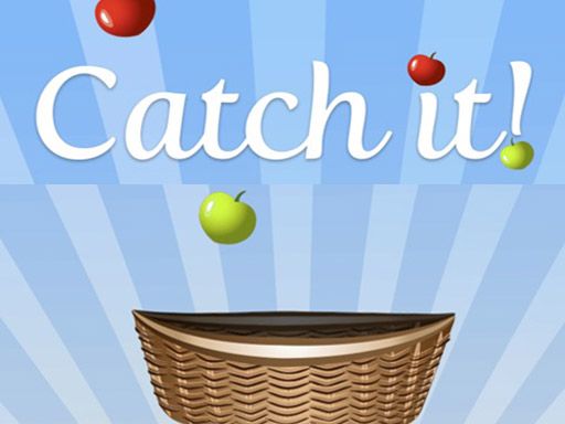 Real Apple Catcher Extreme fruit catcher surprise - browser game screenshot