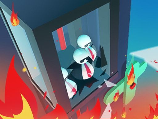 Wobble Fall 3D - browser game screenshot