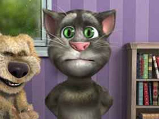 Talking Tom Funny Time - browser game screenshot