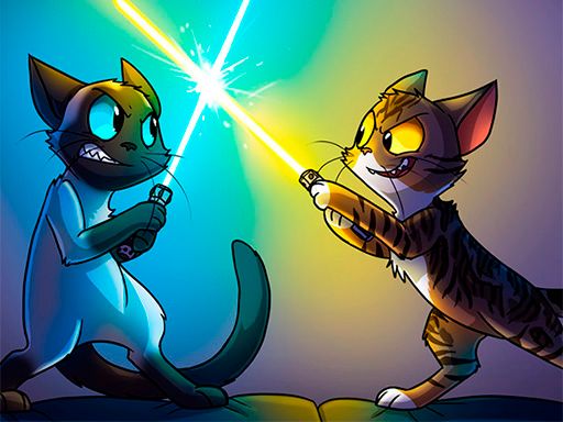 Cats Arena - browser game screenshot