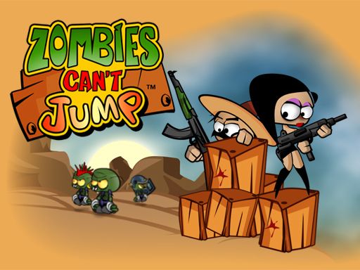 Zombies Cant Jump - browser game screenshot
