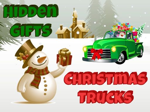 Christmas Trucks Hidden Gifts - browser game screenshot