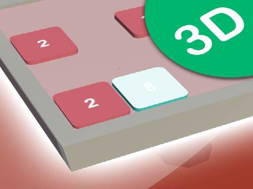 2048 3D Puzzle - browser game screenshot