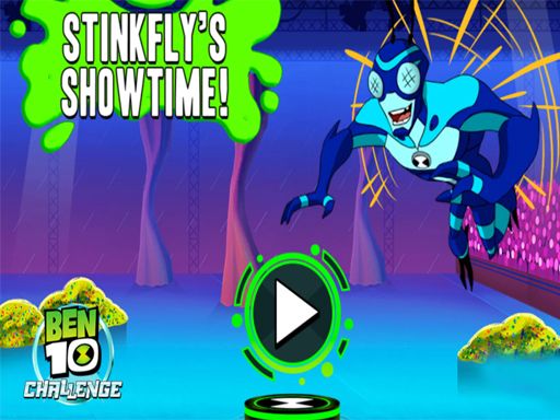 BEN 10 stinkfly showtime - browser game screenshot