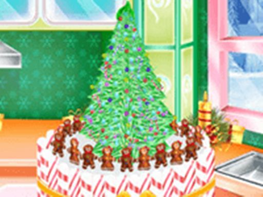 How to Make A Christmas Cake - browser game screenshot