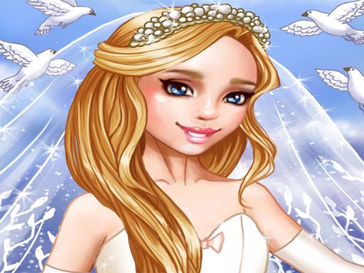 Wedding Dress up Bride Groom - browser game screenshot